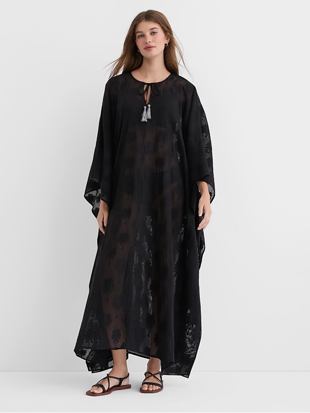 LOFT Beach Palm Swimsuit Coverup